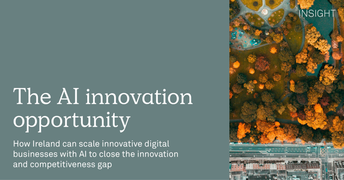 Irish Innovations The AI innovation opportunity in Ireland | Implement