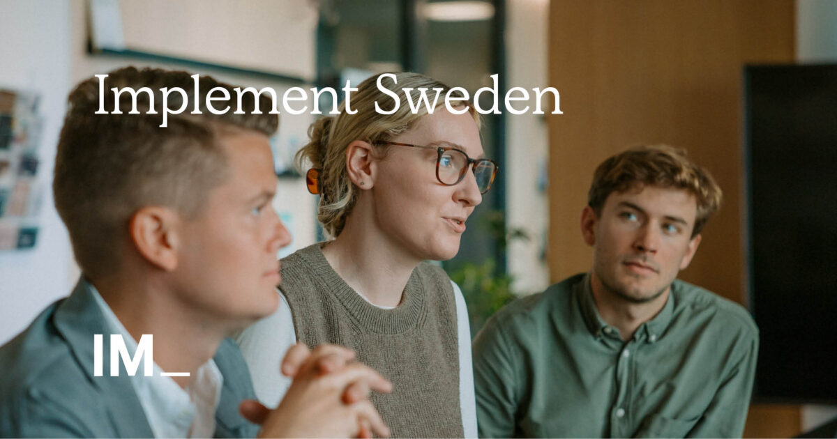Welcome to Implement Consulting Group Sweden | Implement